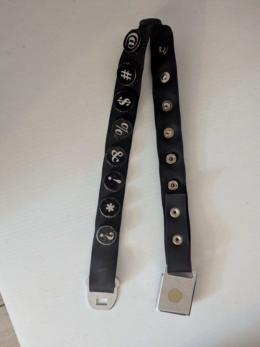 Little Earth Snap Strap Belt for Woman